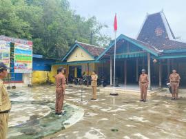 PANEWU PIMPIN APEL KERJA, TEKANKAN PENTINGNYA KODE ETIK & DISIPLIN APARATUR